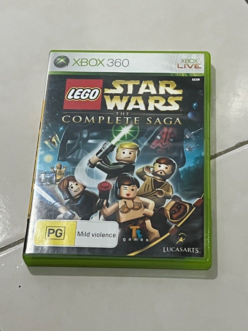 Lego Star Wars The Complete Saga, Video Gaming, Video Games, Xbox on  Carousell