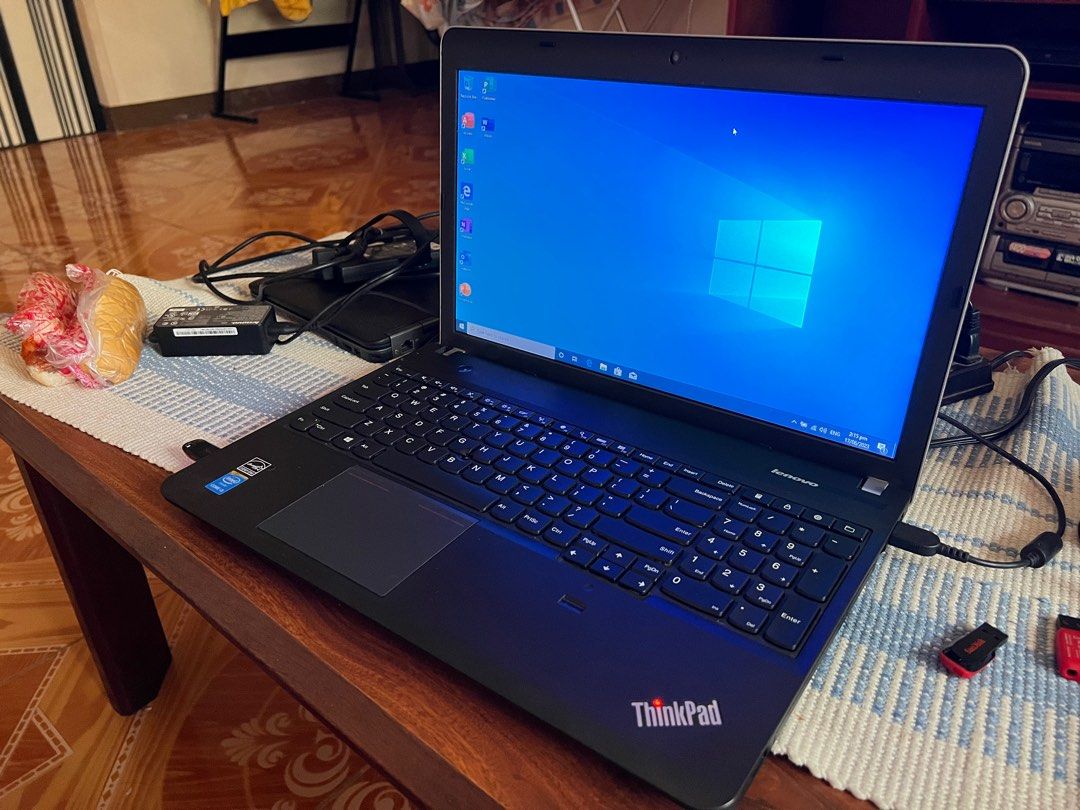 Lenovo laptop (Category: Laptops & Notebooks) located in Subic. Submitted by lesliecrisostomo6681 (Listing ID 1238022651, Image 1). Description: lenovo thinkpad e540 15.6inch Intel core i5 / 4th gen 8gb / 128gbssd Windows 10 ultimate with microsoft office Built-in Webcam, Mic With bluetooth built-in stereo speakers with Dolby Advanced Audio v2 technology Battery good condition With charger With warranty (Search model for more specs).