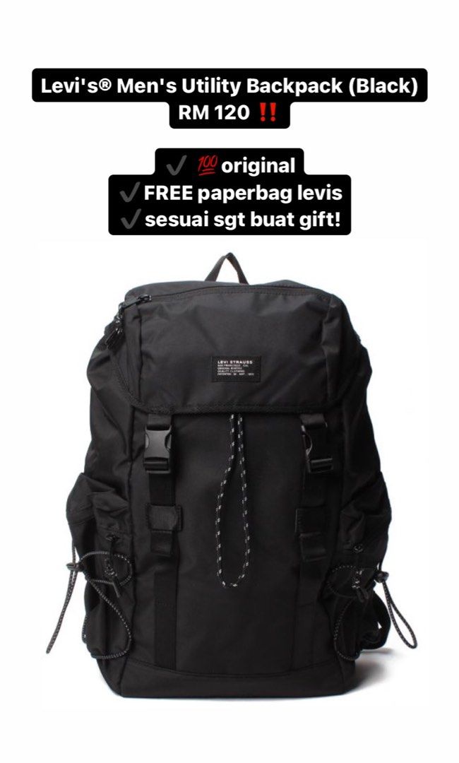 Men's store utility backpack