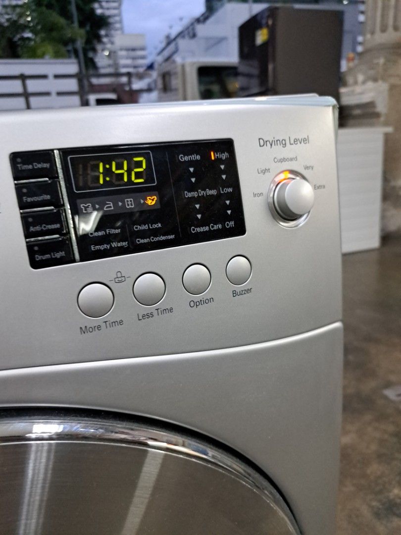 Lg 8kg condenser Dryer TDC8011C 3ticks warranty 3 months, TV & Home