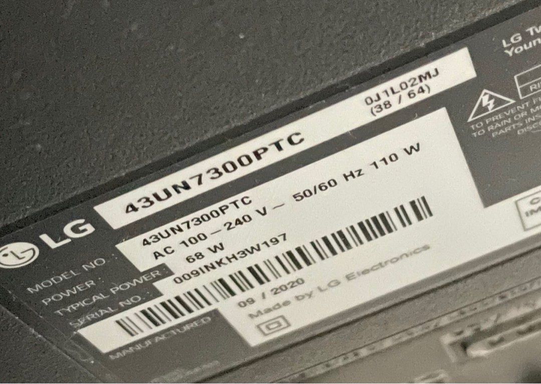 LG TV table top stand, TV & Home Appliances, TV & Entertainment, TV