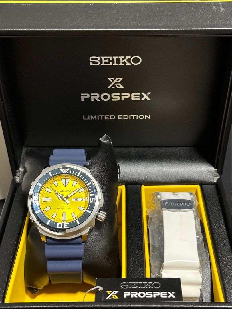Limited Edition Seiko Prospex Yellow Butterfly Fish SRPD15, Luxury ...
