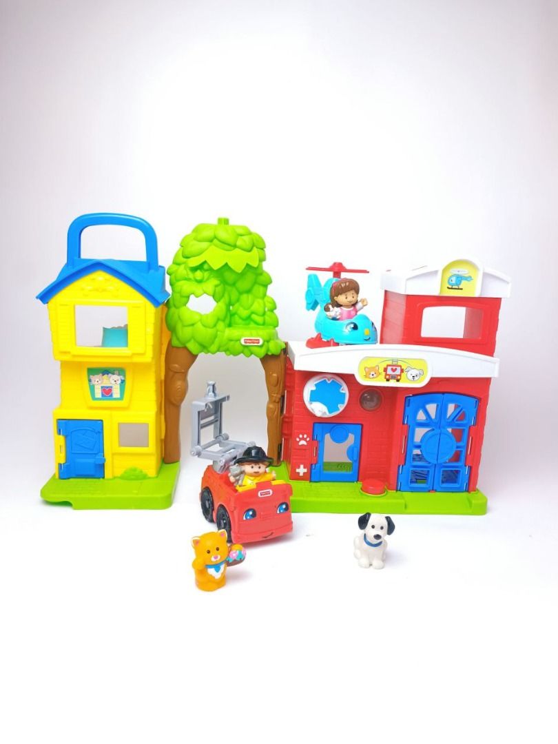 Little people Pet Rescue Center Set