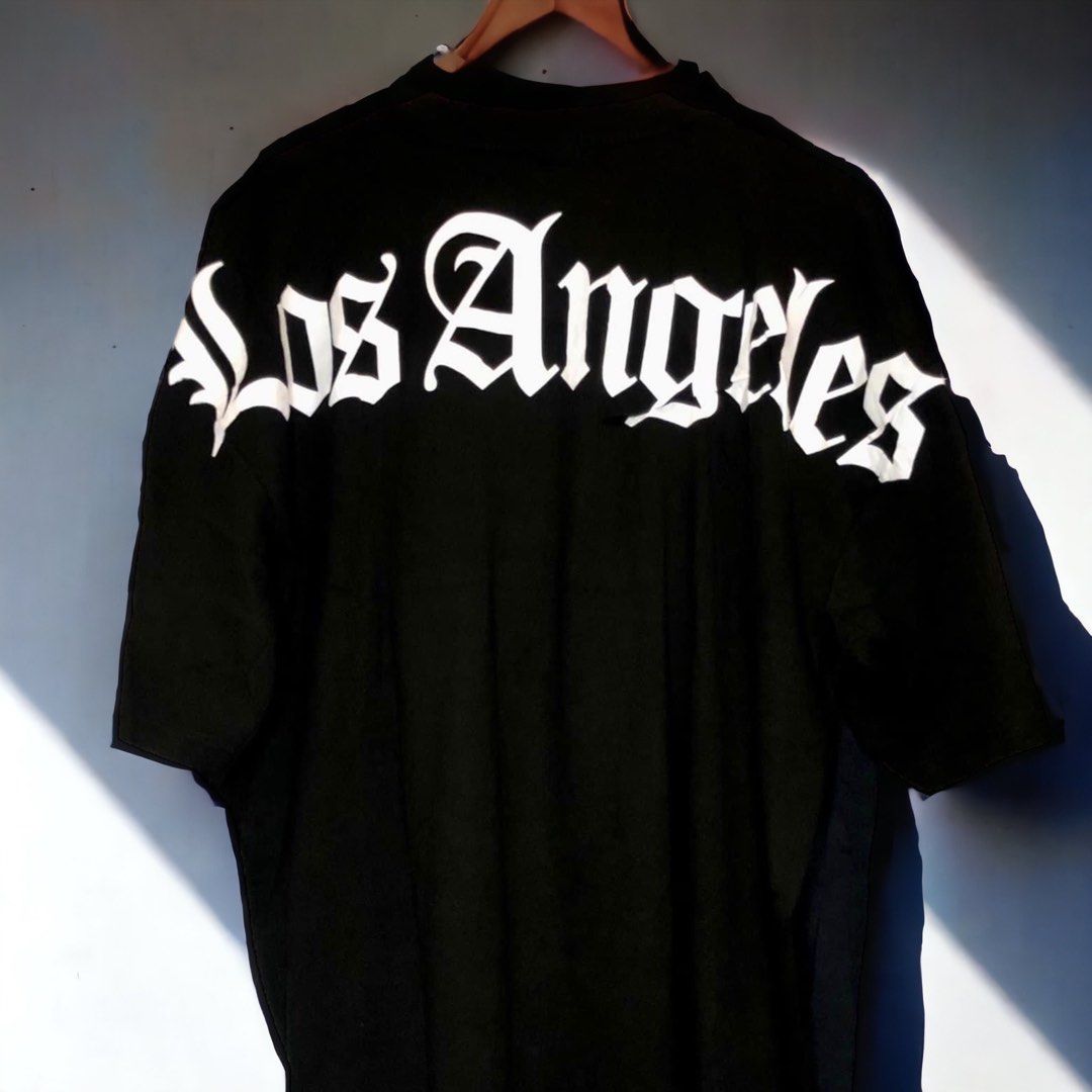 LOS ANGELES BLACK SQUAD SHIRT, Men's Fashion, Tops & Sets, Tshirts