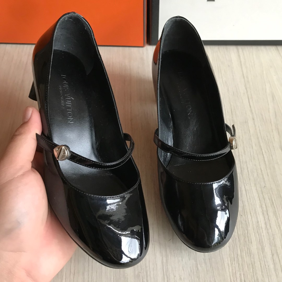 Louis Vuitton - Authenticated Monte Carlo Flat - Patent Leather Black for Men, Very Good Condition