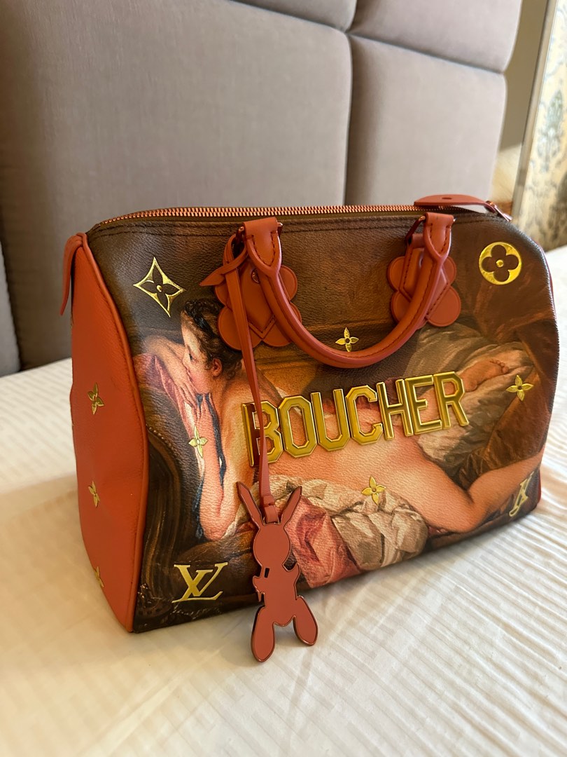 Louis Vuitton Multicolor Canvas Jeff Koons Boucher Neverfull MM Bag Louis  Vuitton