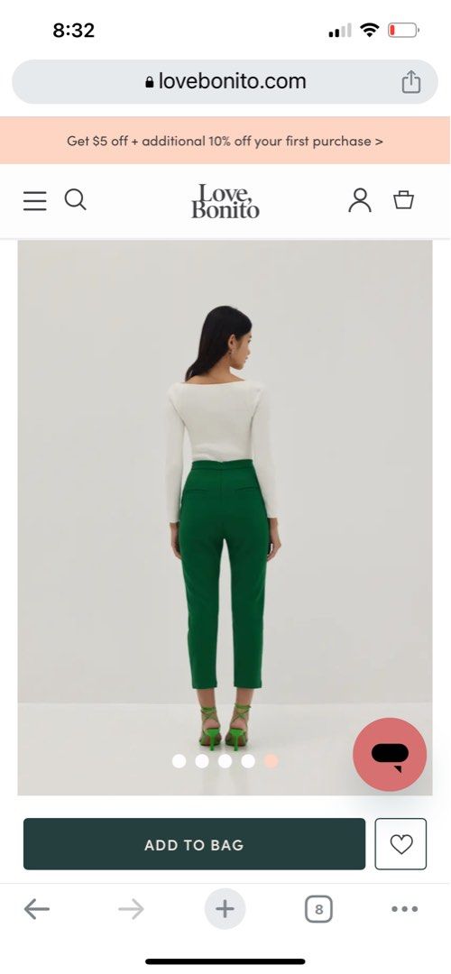 Buy Lena Pintuck Tailored Pants @ Love, Bonito