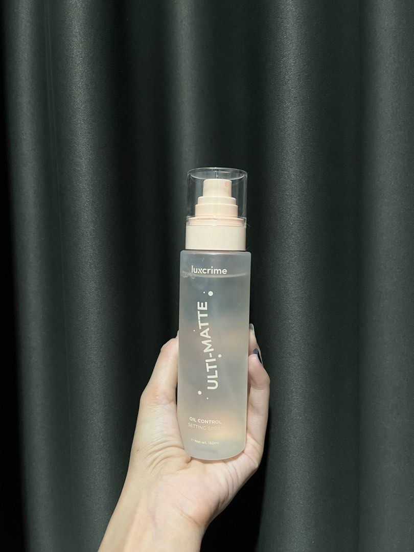 Luxcrime UltiMatte Oil Control Setting Spray 150 ml on Carousell