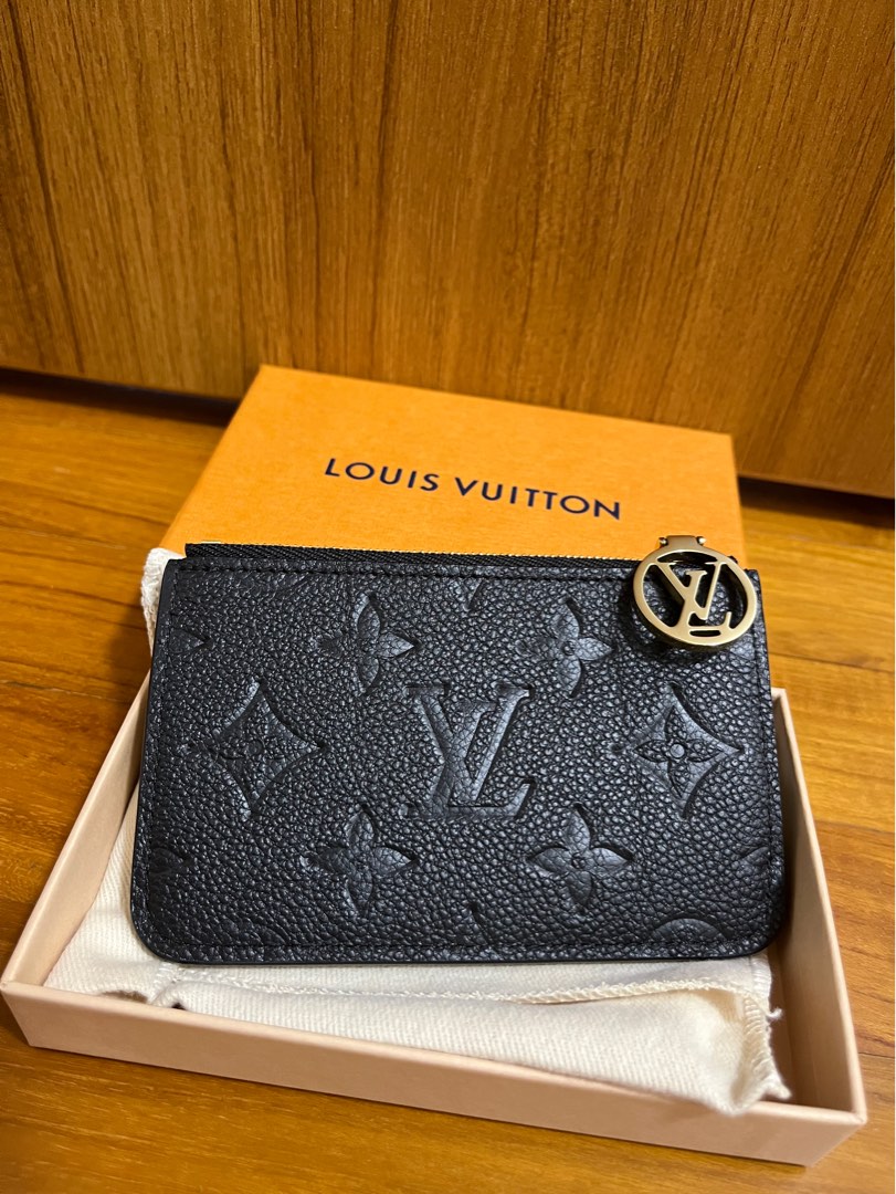 Louis Vuitton Envelope Card Holder Wallet Bag Charm W Box, Receipt, Dust  Cover 