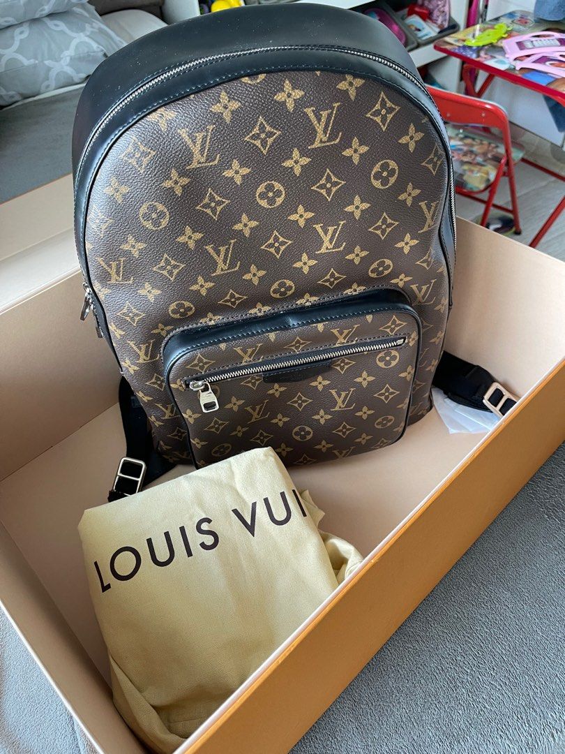 Louis vuitton Josh Backpack, Luxury, Bags & Wallets on Carousell