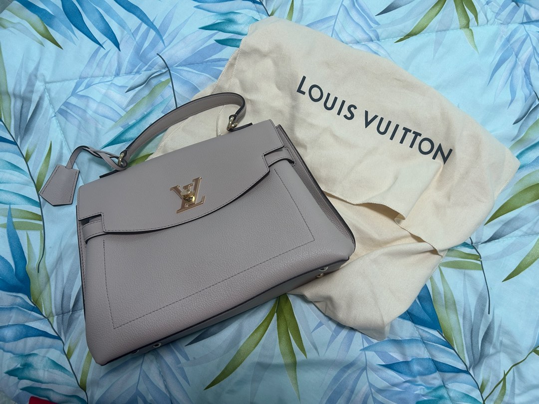 Louis Vuitton Lockme Ever MM Greige Luxury Bags  Wallets on Carousell