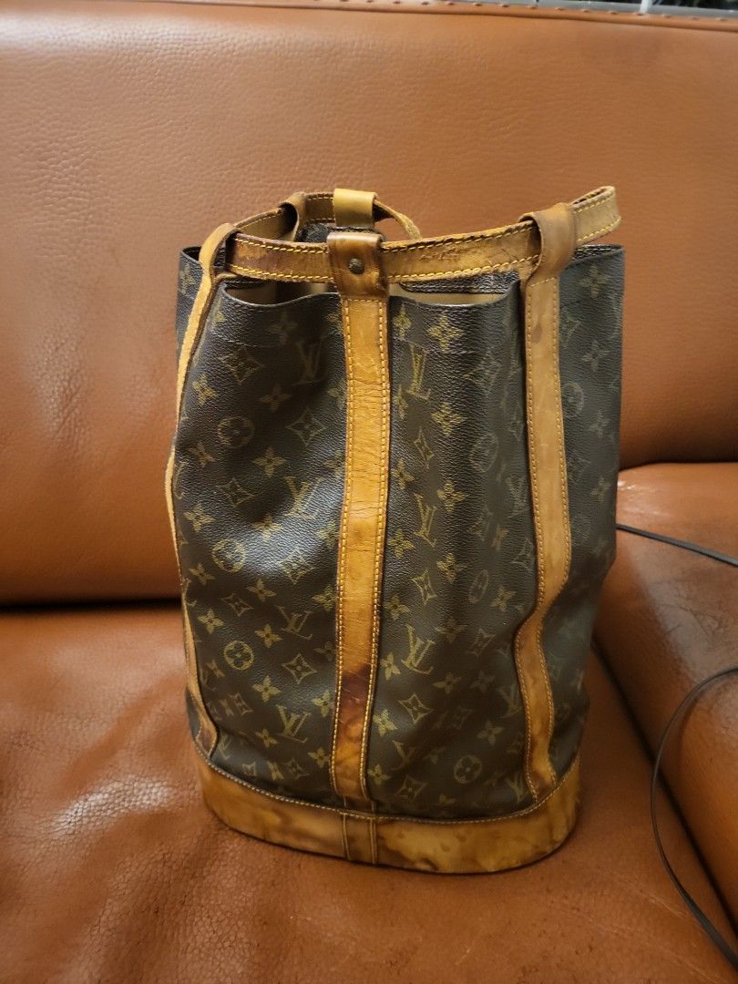 Louis Vuitton Randonnee Backpack GM Monogram Canvas 1993 at