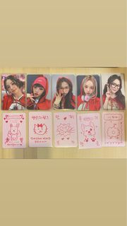 Makestar gidle Red Hat Mini Card miyeon minnie soyeon yuqi shuhua64180232219395110