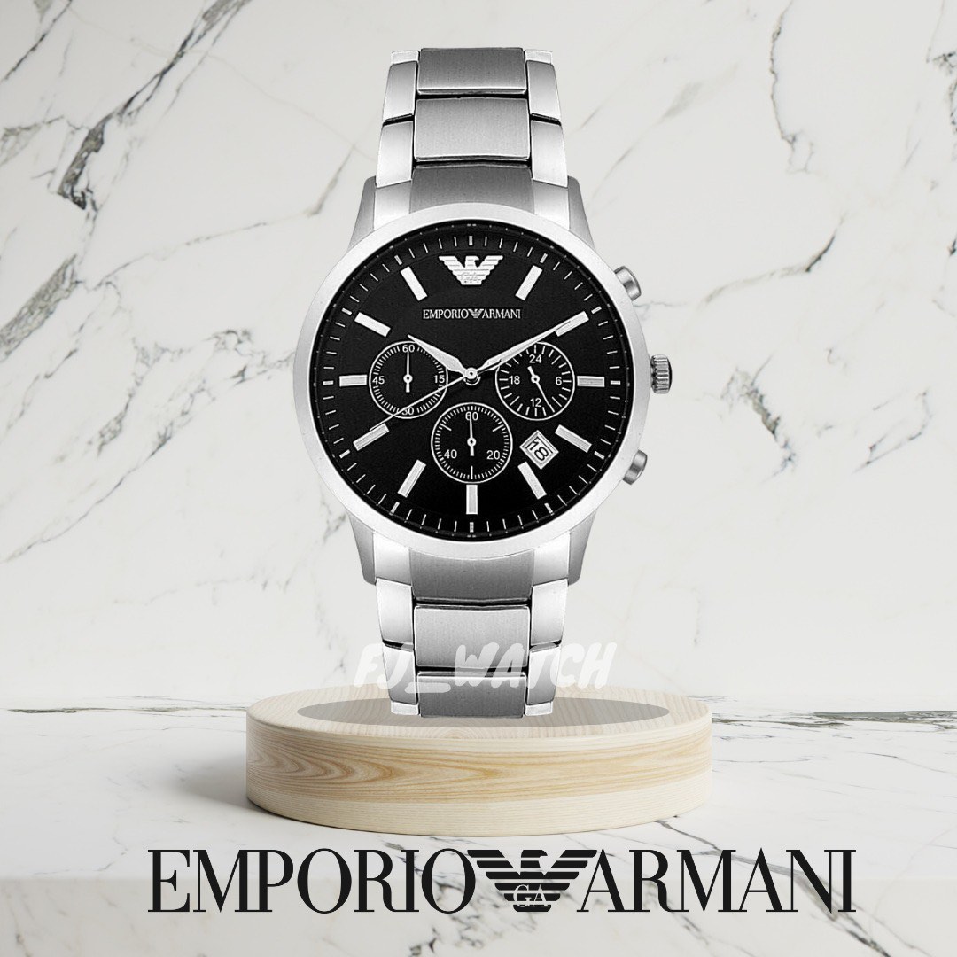 Emporio Armani Mens Renato Watch AR2434 - Mens Watches from The Watch Corp  UK