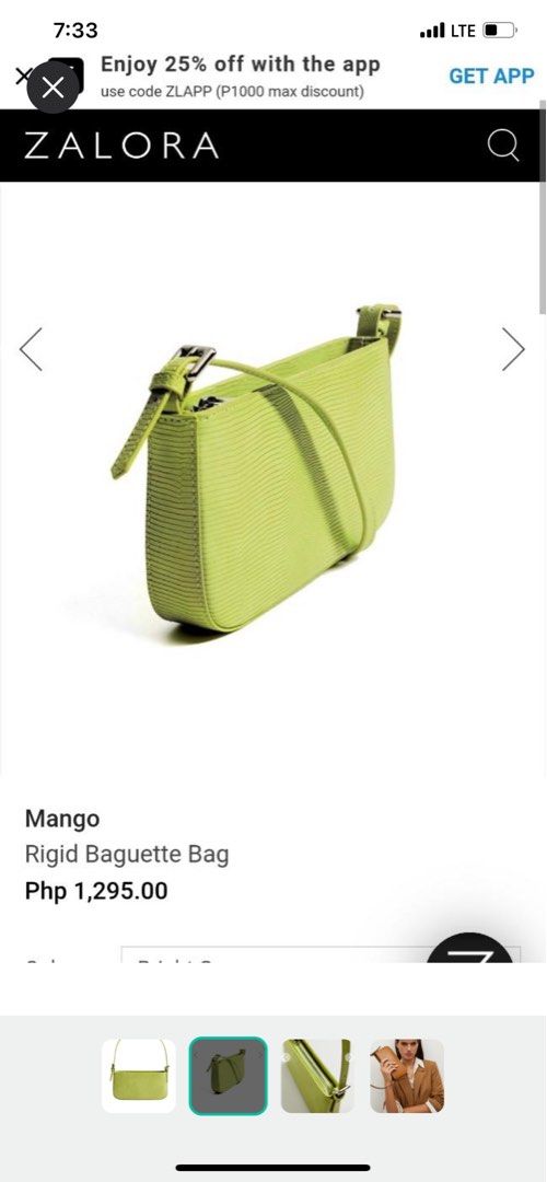 Zalora best sale mango bag