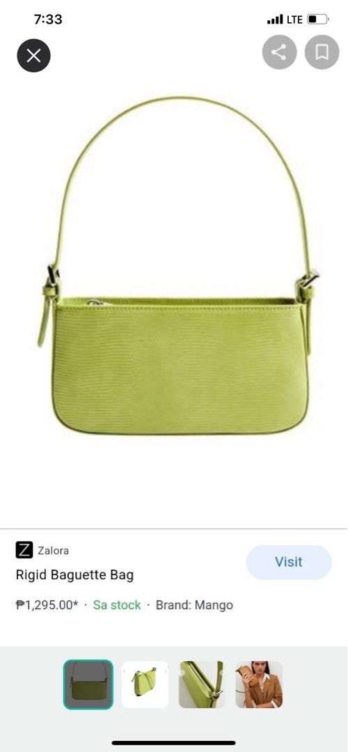 Baguette bag zalora top