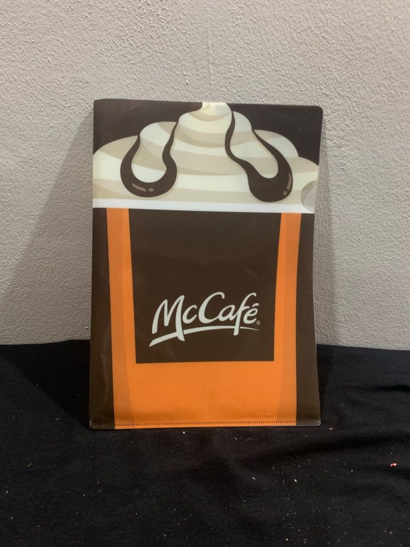 Mc cafe folder, Hobbies & Toys, Stationery & Craft, Stationery & School  Supplies on Carousell