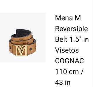 Mcm belt sale mens top