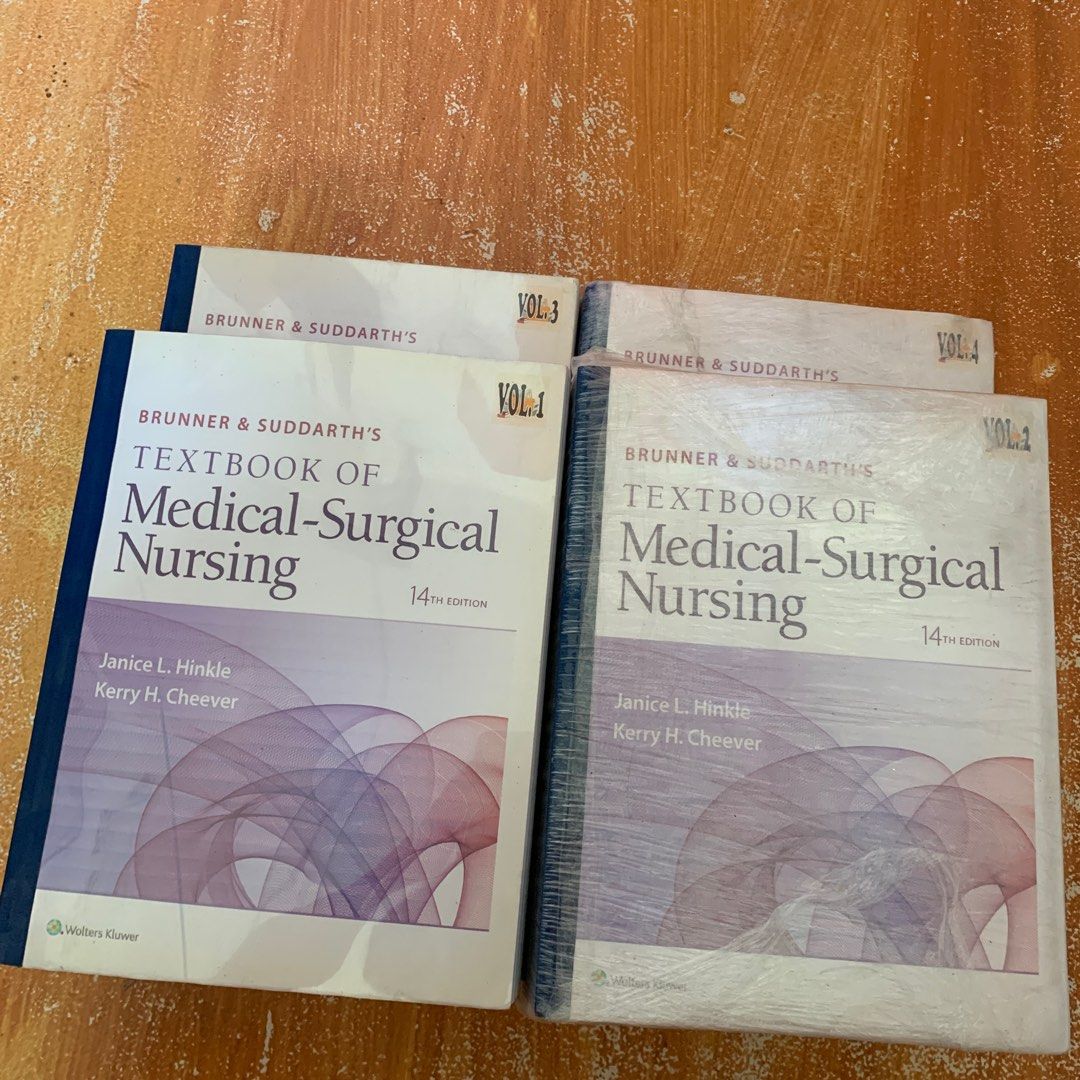 Medical Surgical Nursing Textbook (14th Edition), Hobbies & Toys, Books