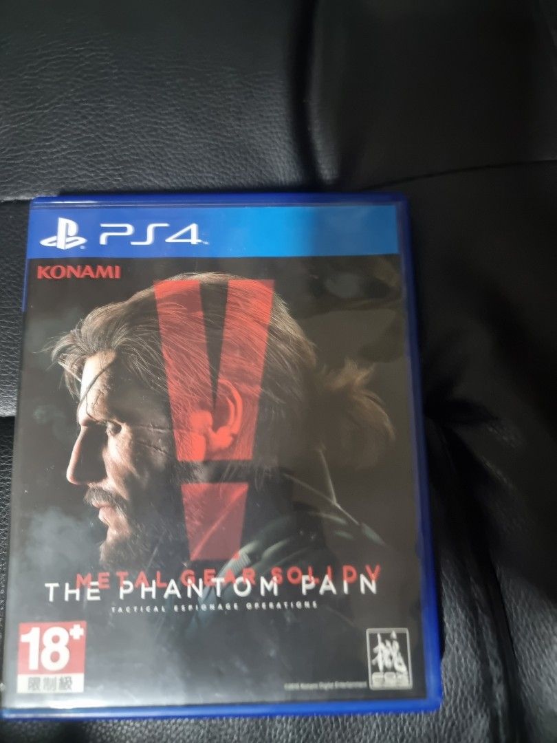 Metal Gear Solid The Phantom Pain - PS3 - VF - Neuf Sous Blister - Édition Konami