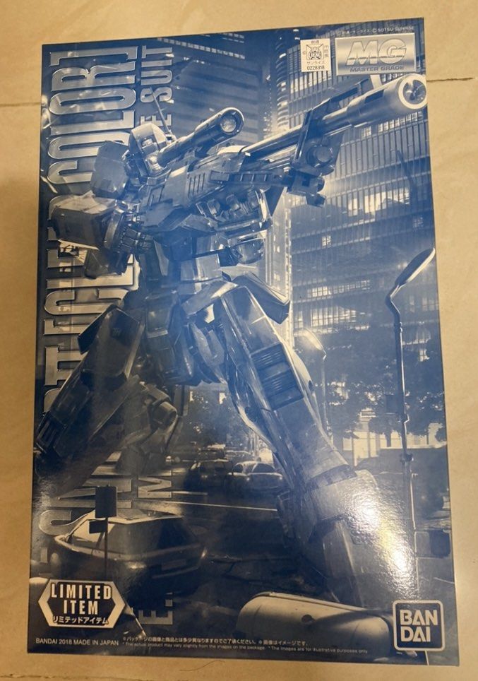 MG 1/100 GM SNIPER II (clear colour), 機動戰士0080, (口袋戰爭),狙擊型吉姆 II, (彩透版 ...