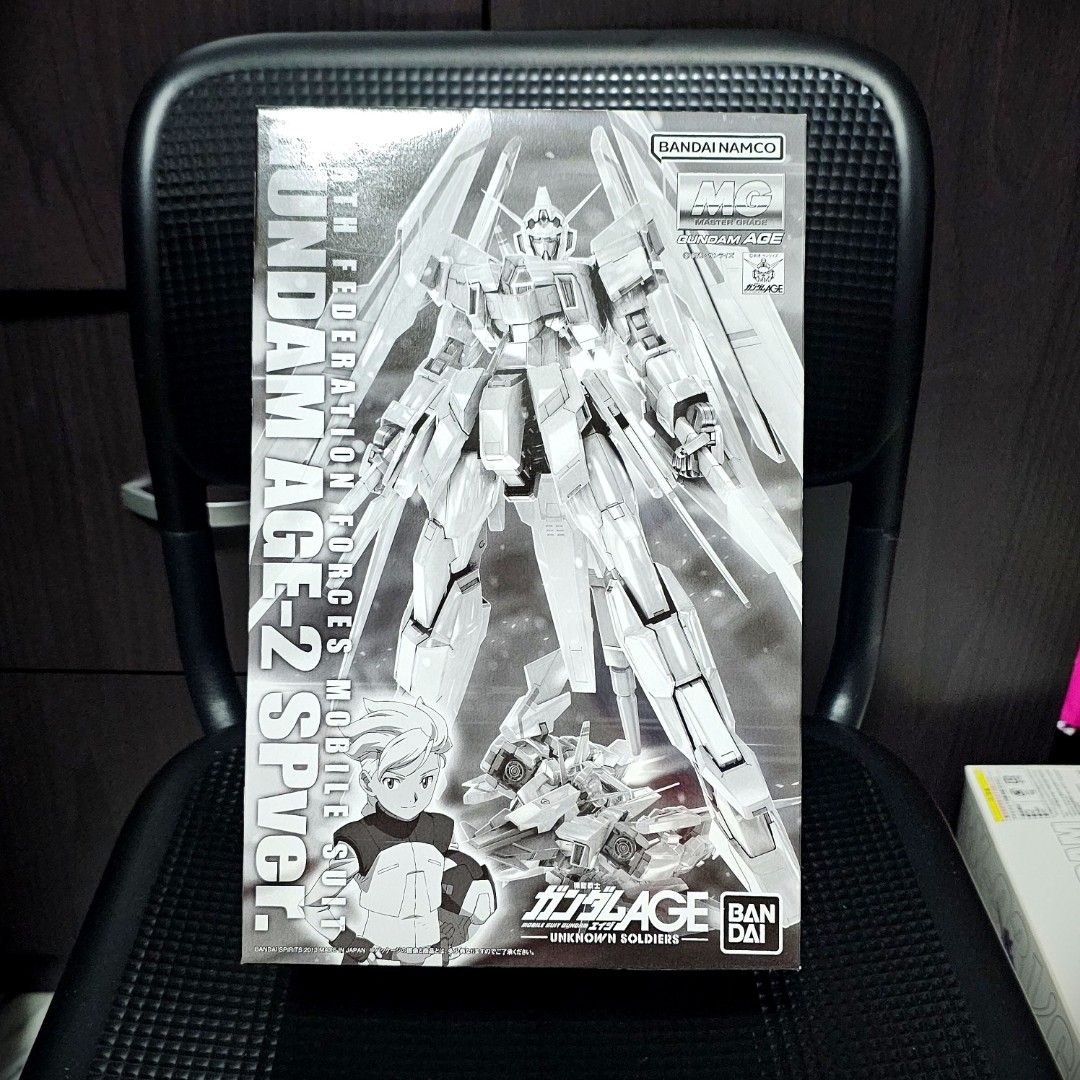 MG 1/100 Gundam Age-2 SPver. (Category: Gundam Model Kits) located in Singapore. Submitted by chimooo (Listing ID 1238020768, Image 1). Description: Brand New Seal In Box. Clearance Backlog for spacing..