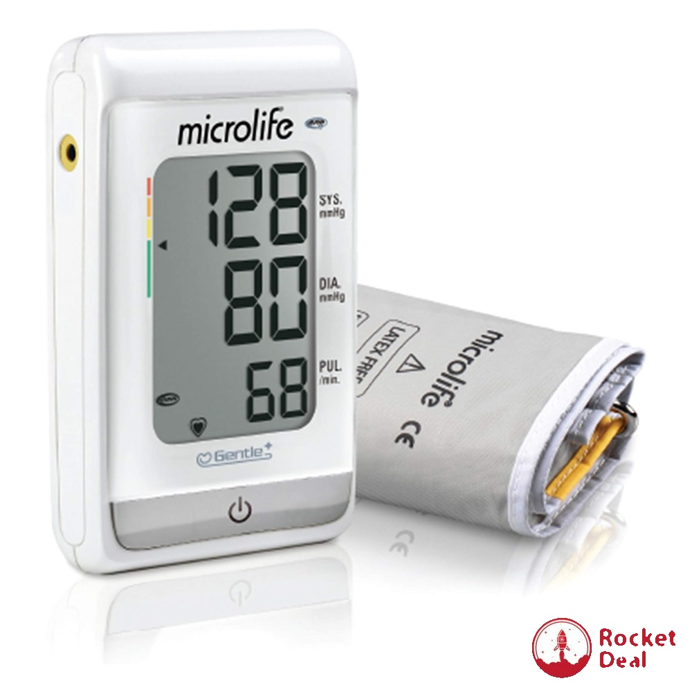 Microlife Blood Pressure Monitor BP AFIB A150 with adapter, White