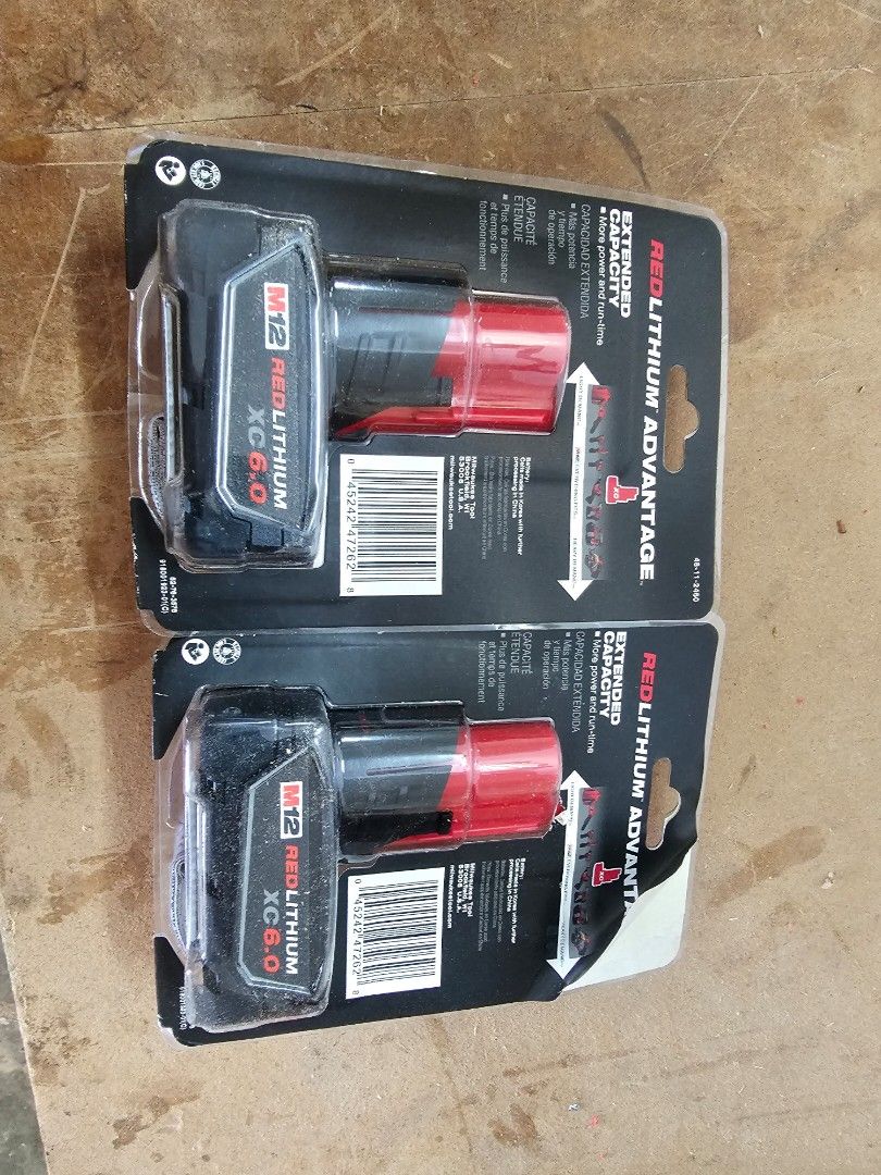 Milwaukee m12 hotsell xc6 0
