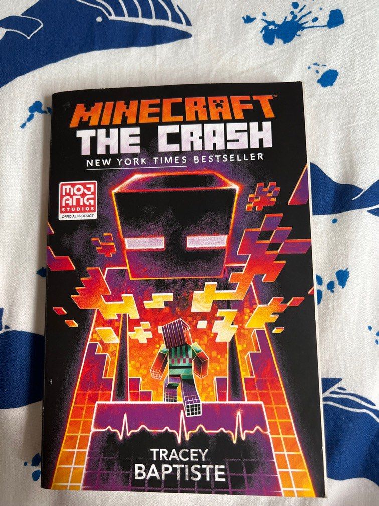 Minecraft The Crash, Hobbies & Toys, Books & Magazines, Children's Books on Carousell