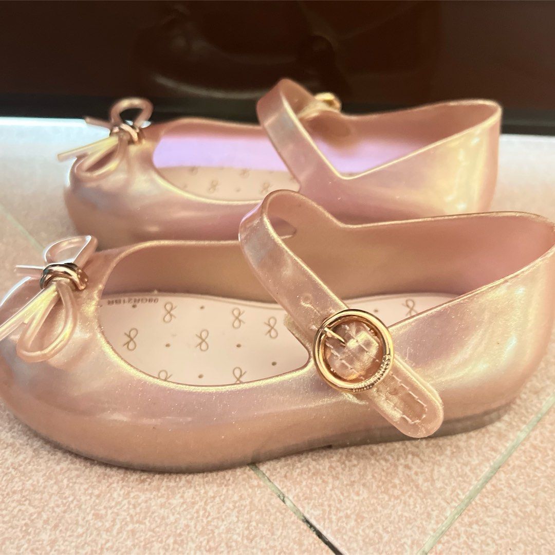 Mini melissa ballerina sales shoes