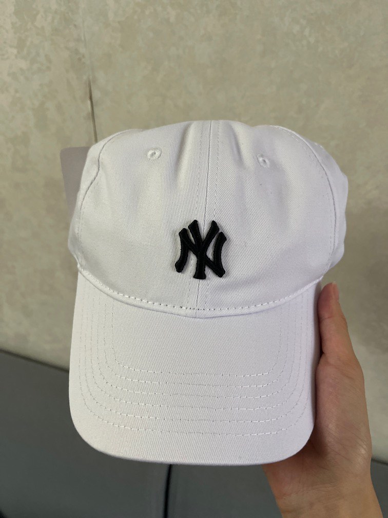 MLB Rookie Ball Cap 3ACP7701N-50BGS beige NY unisex hat