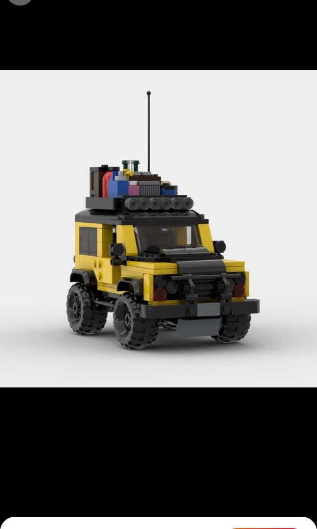 Lego moc deals land rover