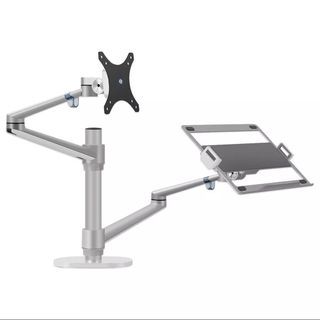 Monitor and laptop holder stand aluminum