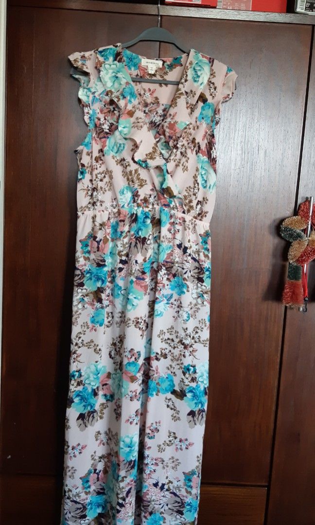 Monteau maxi dress top
