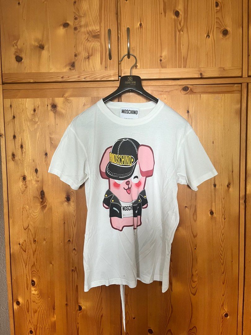 Moschino Couture Freezer Bunny -T-Shirt (Moschino X The Sims Capsule  Collection, 2019. ), Luxury, Apparel On Carousell