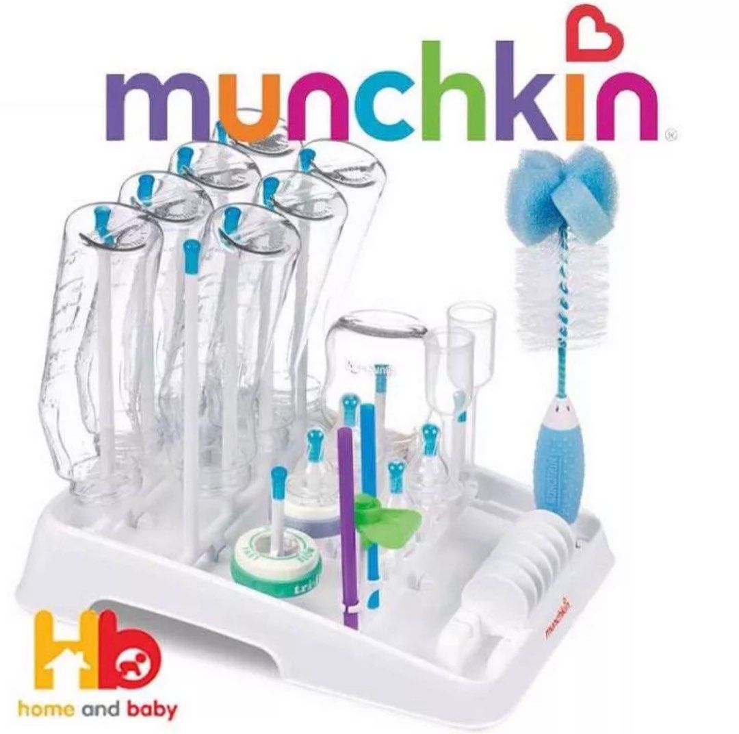 Munchkin bottle drying rack, Babies & Kids, Nursing & Feeding