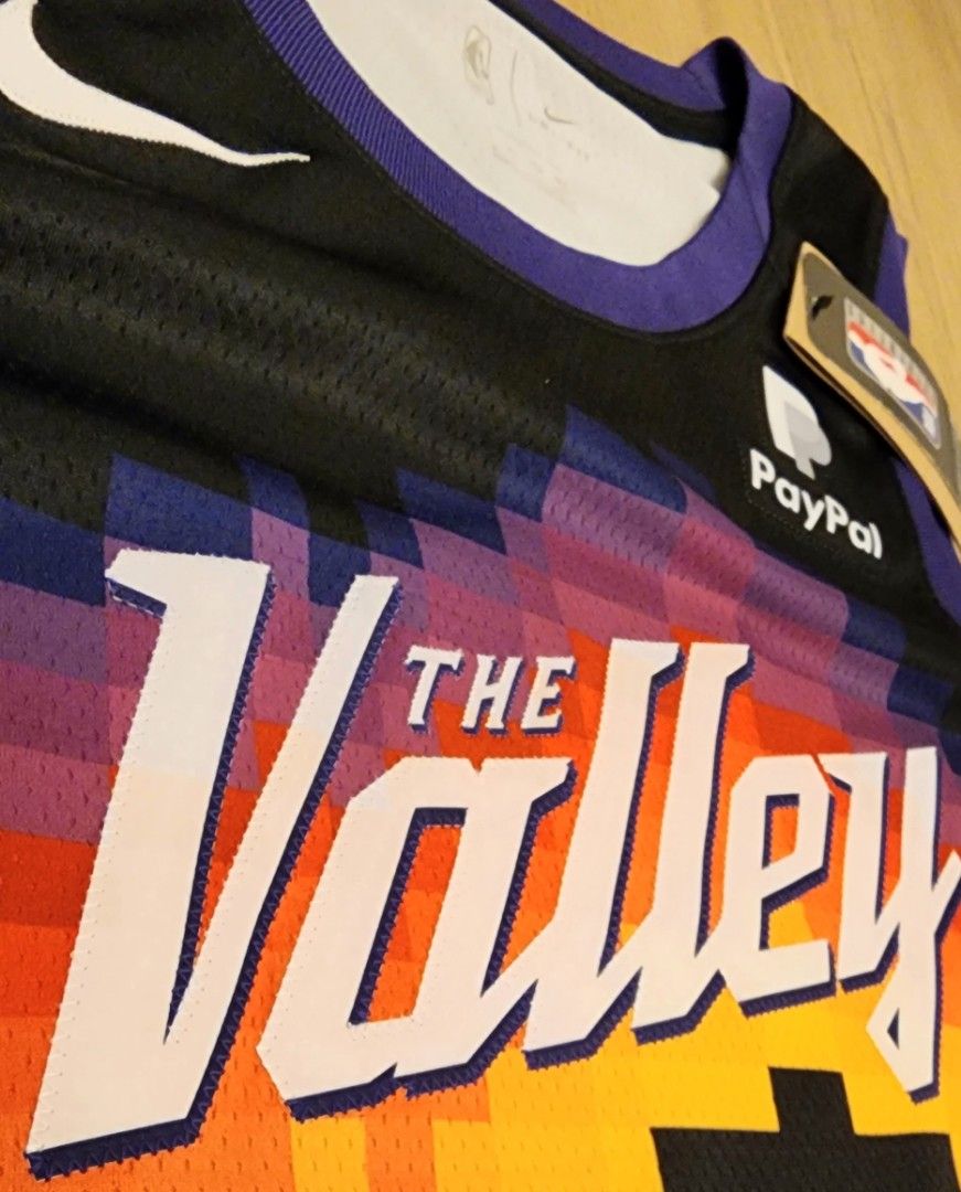 NEW Nike NBA Phoenix Suns Chris Paul The Valley Jersey Swingman Size 52 XL