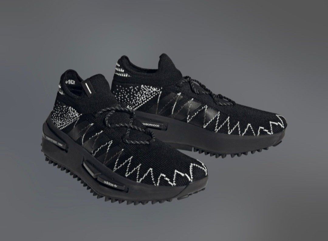 Adidas nmd knit noir deals