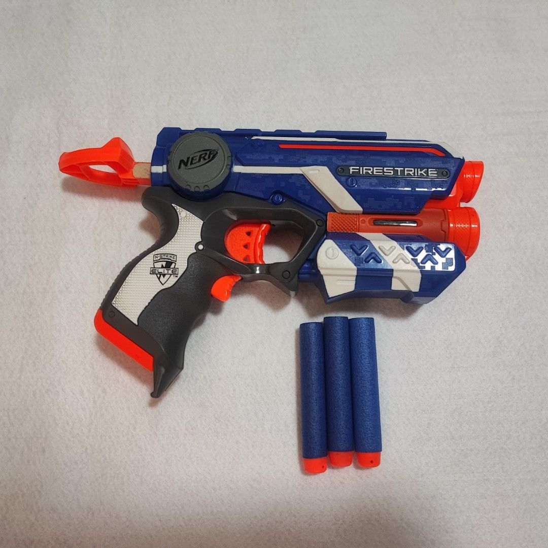 NERF N-Strike Elite Firestrike Blaster, Hobbies & Toys, Toys & Games on ...