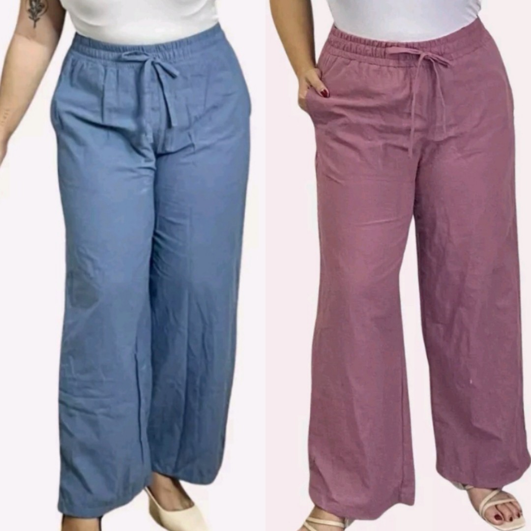 raileystore - PLUS SIZE WIDE LEG FLARE PANTS