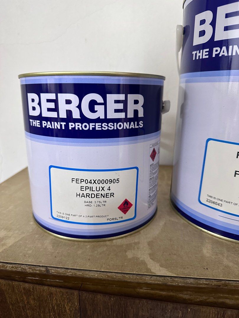 New 5 litres Epoxy Paint w Hardener, Furniture & Home Living, Home