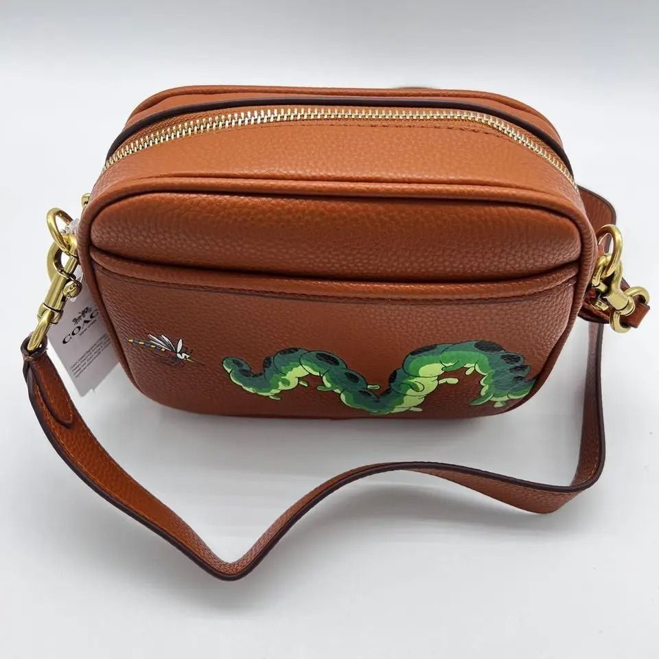 Disney X Coach Flight Bag 19 In Regenerative Leather