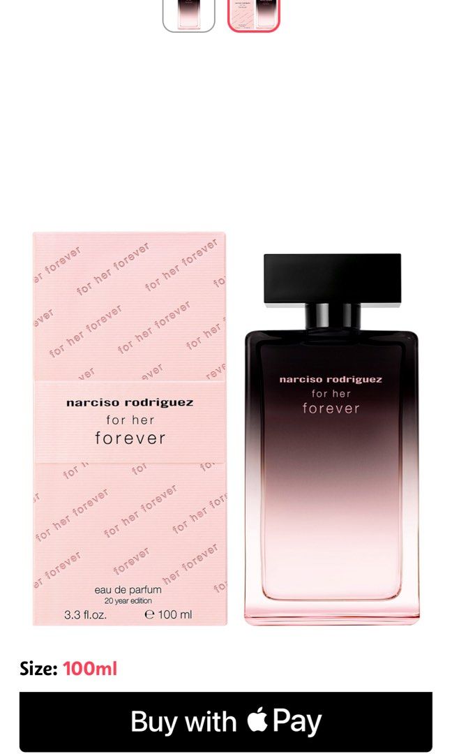 narciso rodriguez - for her forever