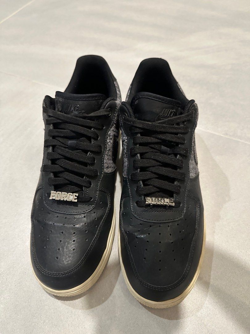 Nike air sales force leather shoes