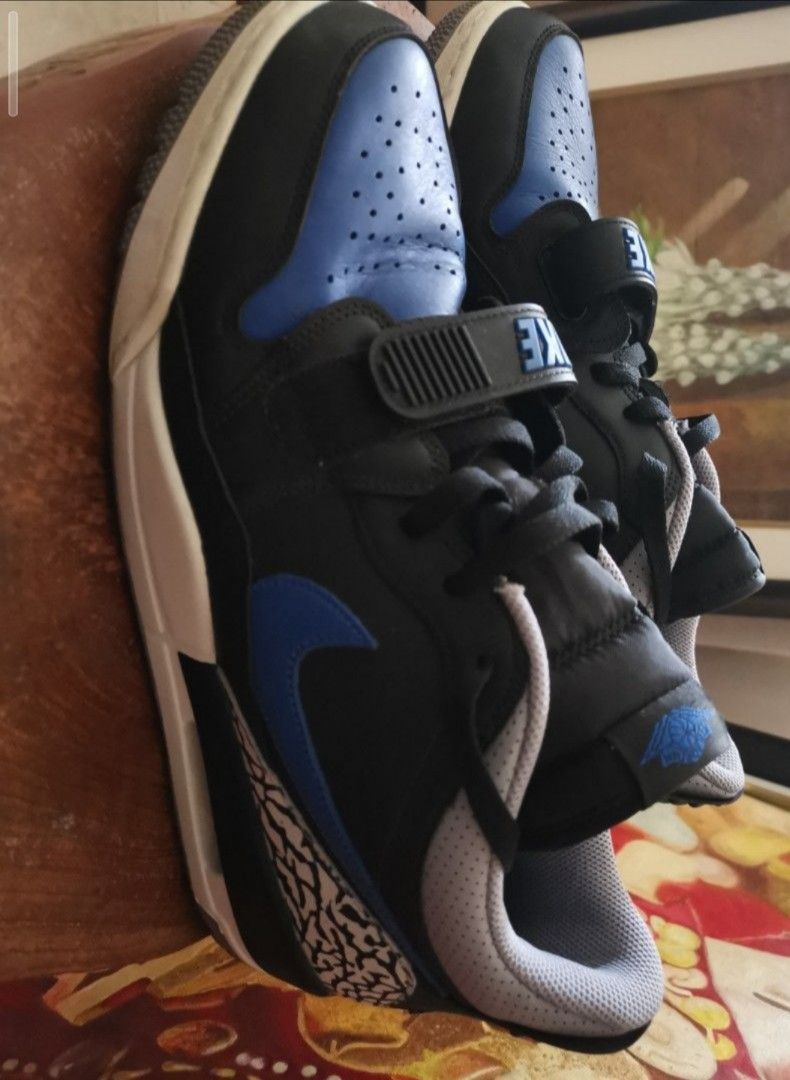 Nike air jordan best sale black blue