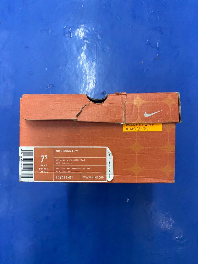 Nike Dunk Low US7.5 UK6.5 Men s Fashion Footwear Sneakers on