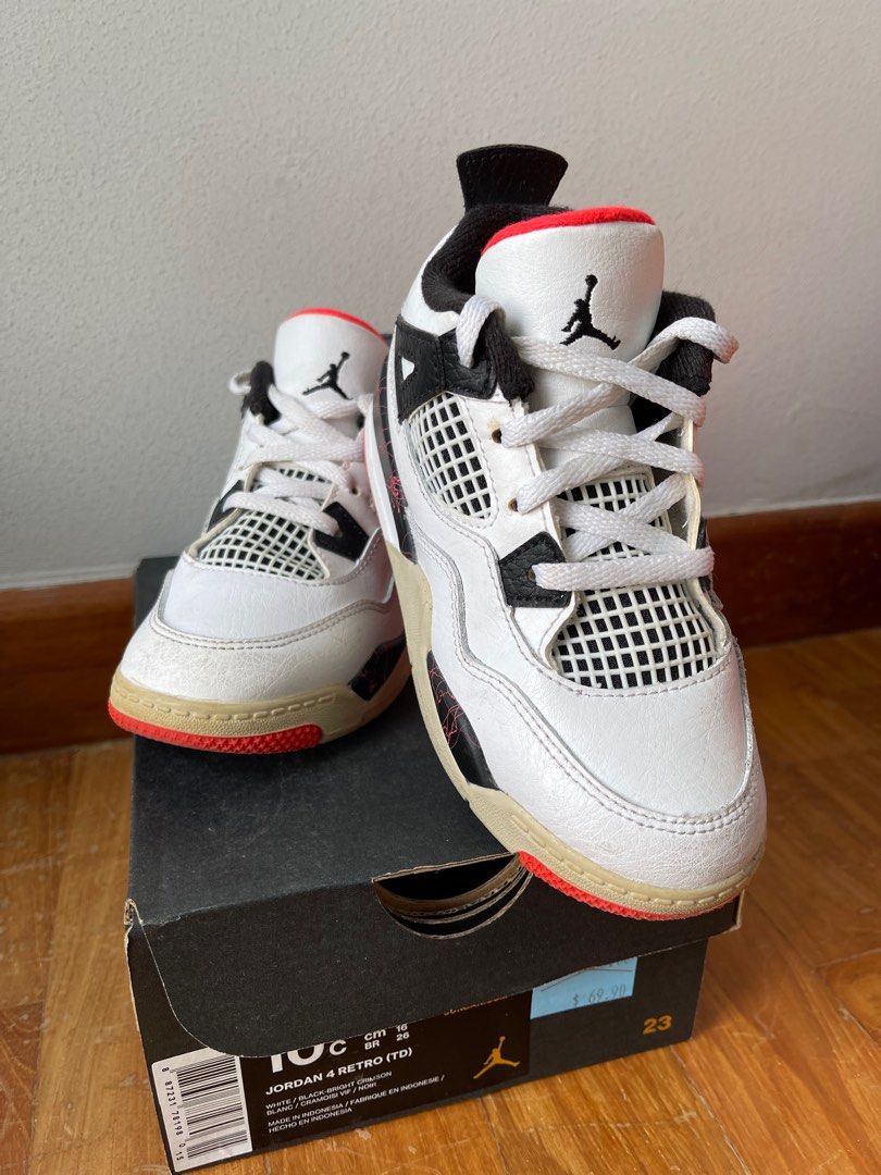 infant jordan 4 retro