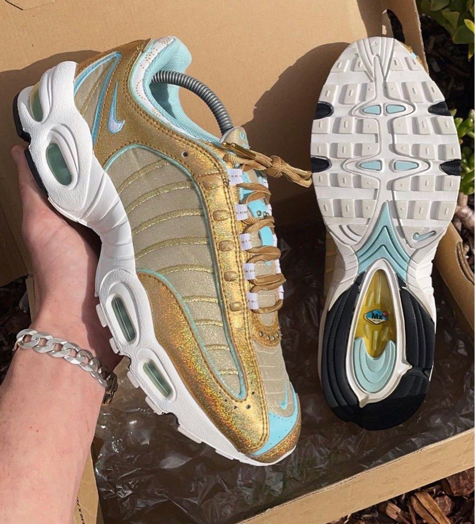 Nike Tailwind 4 Gold Jewels Men s Fashion Footwear on Carousell