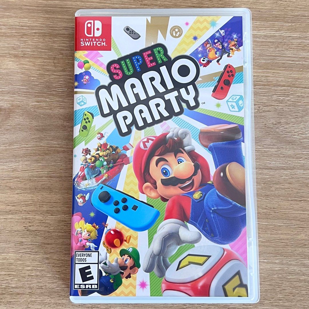 Nintendo Switch Super Mario Party, Video Gaming, Video Games, Nintendo