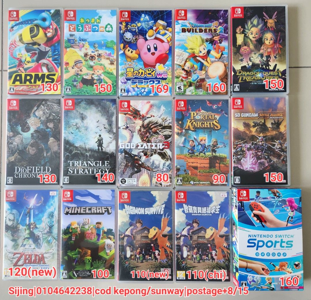Used nintendo games for sale shop